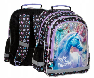 Školský batoh Grade 1-3 pre dievčatá Unicorn 15 Derform